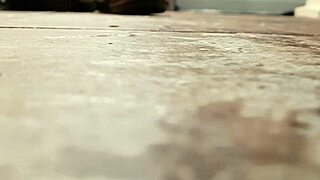 Caught her again blasting pussy with showerhead in secret, moaning through orgasm as water hits her clit hard.