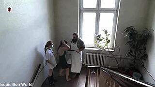 Lazy slut, take your rough BDSM spanking training!