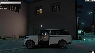 GTA 5 Hooker Provides Intense Car Sex Service