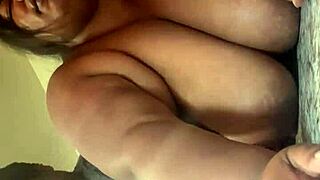 Steamy Kitchen Quickie with Moaning Milf and Shaved Pussy