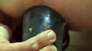 Monster cock fisting my ass dildo slut sphincter gape orgasm 😈🔥