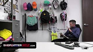 What happens when a sneaky teen shoplifter calls her stepmom for a miracle escape from security?