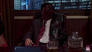 These two screaming bitches can't stop Harvey Dent's rough pounding!