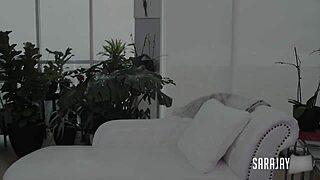 Sara Jay Fingers Pussy to Dripping Orgasm