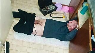 Plumber rips clothes fucks dripping wet tight pussy doggystyle