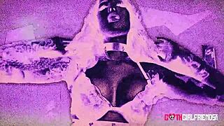 inked gothic valerica steele soaks wet in rough comeback fuck