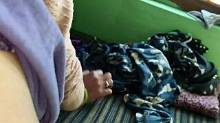 Our Real Couple Shares Intimate Morning Creampie Connection and Moans