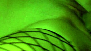 wanna see brunette milf in fishnets heels stockings fuck her boy hard