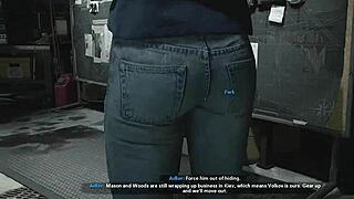 parks ass bounces perfectly while she walks