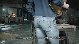 parks ass bounces perfectly while she walks