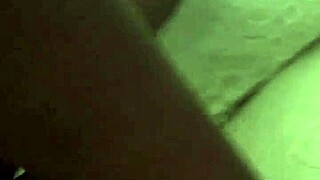 Stripping ebony tease bent over couch for bbc pounding