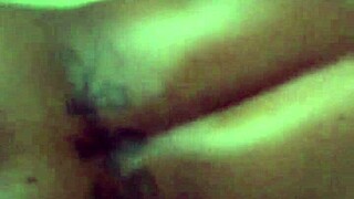Stripping ebony tease bent over couch for bbc pounding
