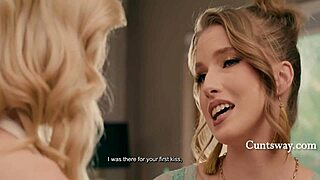 She strips her cunt for maid of honor role
