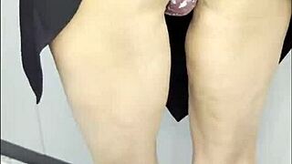 Hey cougar, bet on this footjob cumshot compilation?