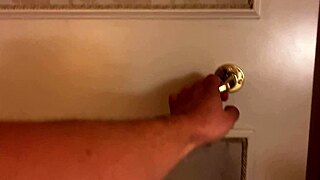 in a hotel room, this hot whore rides cowgirl and fucks doggystyle in front of the mirror, her big tits bouncing wildly.