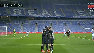 real sociedad crushes barcelona 1-6 in epic spanish league thriller