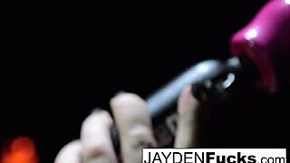 uhh jayden jaymes fingers her tight wet pussy so good...