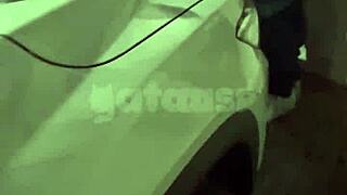 What if your wife dances, flashes her pussy then fucks two young guys in the car and street in front of you?