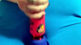 After Workout, Her Juicy Pussy Lips Drip With Wet Cum Delights