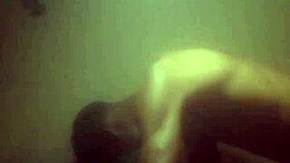my busty african ebony mommy spreads shaved pussy for monster bbc ride