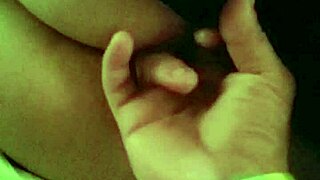 stepmom falls for stepson's bedroom trick fingering her big tits and ass with monster dildo