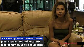 Damn, Tampa uni entrance exam turns into wild anal fingering for Kalani Luana! 😈🍑