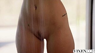 curvy blonde vixen gets stretched by friend's monster cock deepthroat doggystyle 😍🍆💦 whoa!!