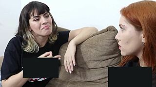 Minha meia-irmã offers her tight ass to my husband for creampie while I watch aroused as cuckold slut?