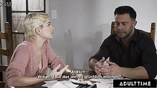 SKYE BLUE POUNDS BESTIE'S CHEATING FIANCE WITH HER BIG TITS TO FIX HIS COLD FEET!