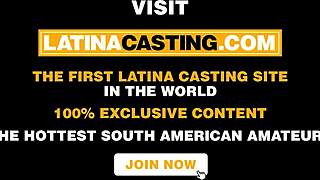 damn this natural tits latina teen gets slammed so hard pov missionary on casting couch 😩🍆🔥