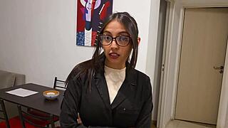 Tenant settles massive rent debt pounding landlady with huge cock