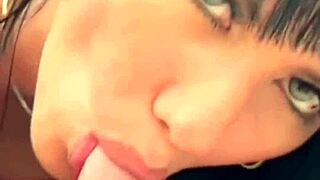 hardcore anal holiday pounding - latina takes deep cowgirl doggy!