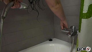 nadia takes deep anal finger in her huge hairy pussy 😈🍑💦