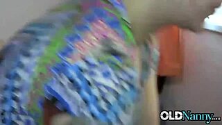 Real Mature Granny And Teen Lesbians Masturbate With Dildos Together!