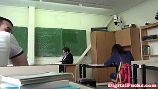 taissia shanti gets her pussy pounded hard right in the classroom 😈🍆💦