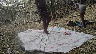 black african bodybuilder dominated me hard in forest full movie