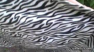 Czech Teen Seduced in Supermarket Ripped Clothes POV Penetration