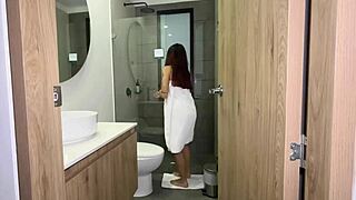 Triple squirt shower challenge unleashes massive gushers and deep cleans tight pussies!