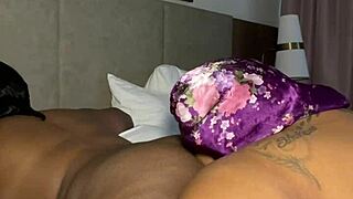 Girlfriend Worships And Devours My Thick Black Ass With Her Hungry Tongue
