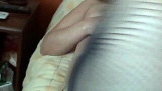 What if your stepmom's hairy pussy gets you so hooked you beg her to fuck you next after she rides stepson?