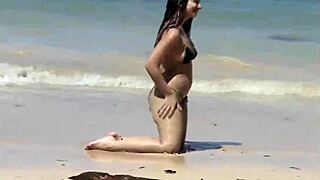 Sun-Kissed Curves Beckon from the Shoreline