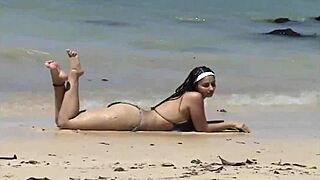 Sun-Kissed Curves Beckon from the Shoreline