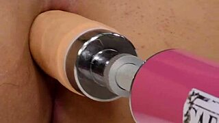 big ass tranny nicolly pantoja rides fucking machine anal solo hard