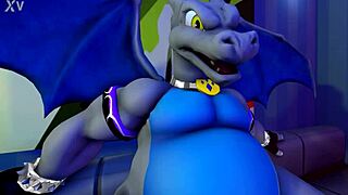 check out the mighty silverzard, that huge shemale cock pounding big ass with monster tits bouncing