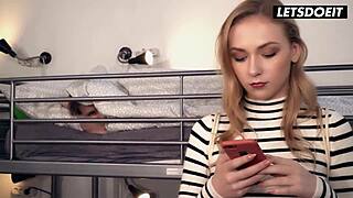 jenny wild teen fucked hard in foreign hotel by stud pov