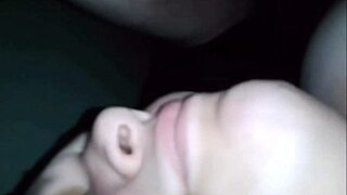Chubby slut drops to knees sucking two dudes cocks at wild homemade orgy 😍🍆💦👅