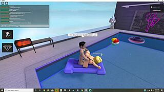 Dumb Roblox Slut Punished Hard in Garage