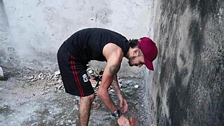 House Worker Seduced Into Hard Pounding By Horny Latina