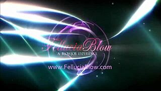 blondes brunettes redheads take turns deepthroating cocks to facial swallows with music
