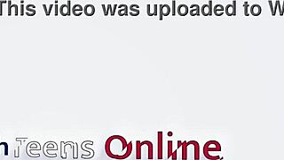 British 18yo Blonde Fucks Boyfriend Doggystyle Before Creampie Fill